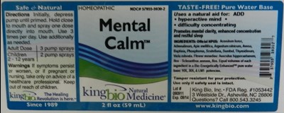 Image Of Label (Mental Calm)